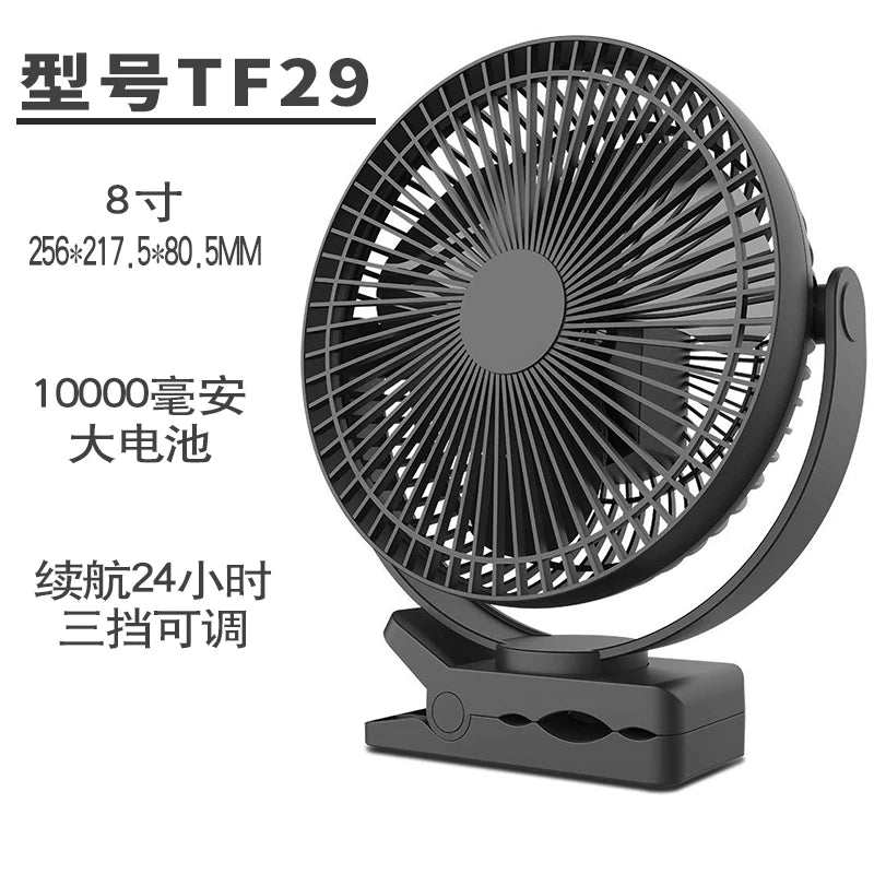 USB kiçik fan yüksək külək tələbə yataqxanası portativ ofis masa üstü soyuducu sprey fan doldurulması