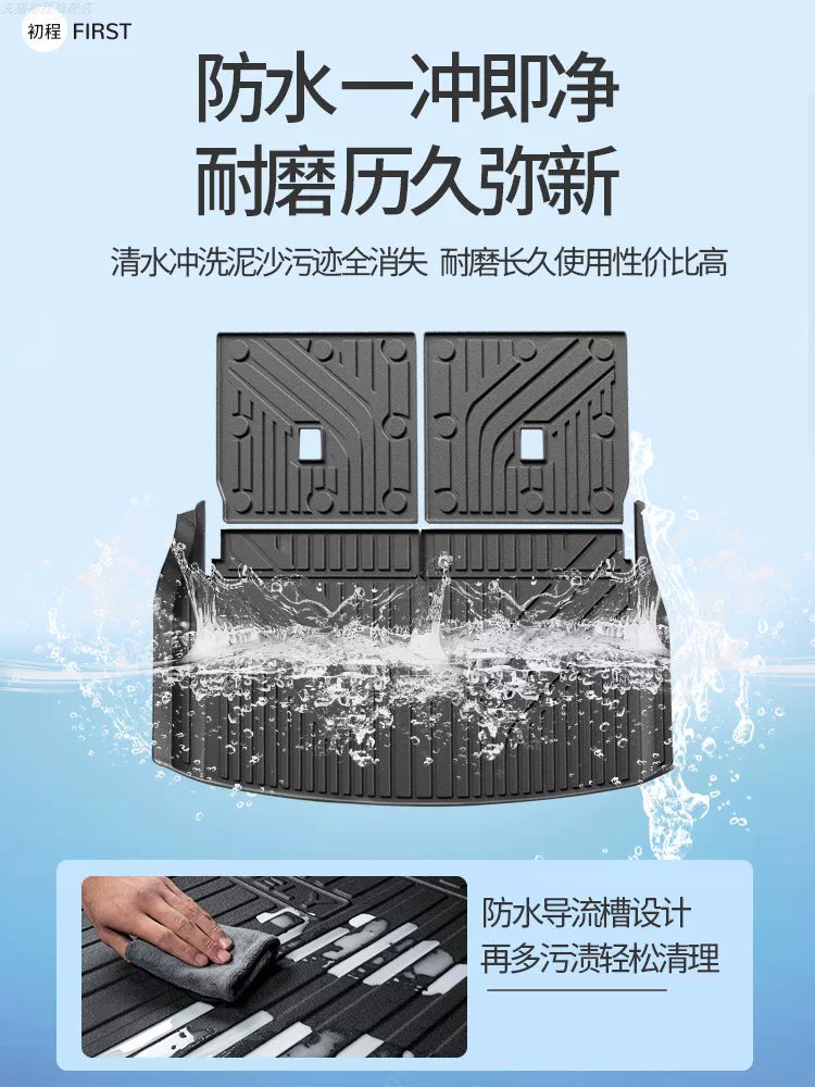 Lincoln Aviator, Navigator, Lincoln Z, Lincoln Continental, Lincoln Accessories, Custom Trunk Mat, TPE Car Trunk Mat