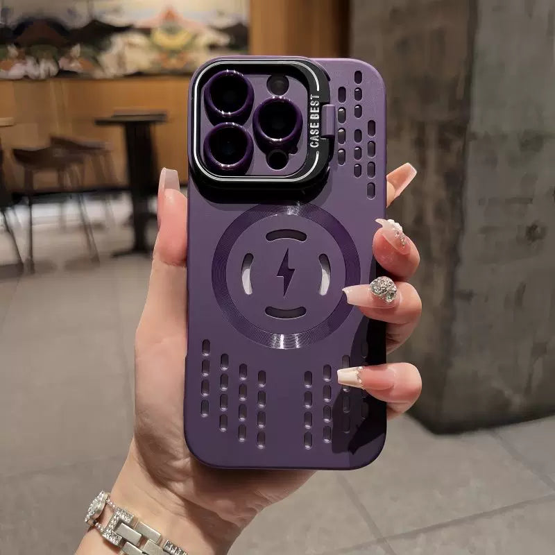 Apple 16ProMax cib telefonu üçün uyğun yay yeni donma nöqtəsi nəfəs ala bilən qabıq yeni iPhone15pro/14plus maqnit doldurma 13 qoruyucu örtük 12 sadə və yüksək səviyyəli düşməyə qarşı 11 kişi və qadın