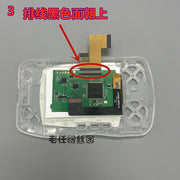Bandai Wonder Swan COLOR WSC Yüksək Parlaqlıqlı IPS LCD Ekran Orijinal Ekran Ölçüsü