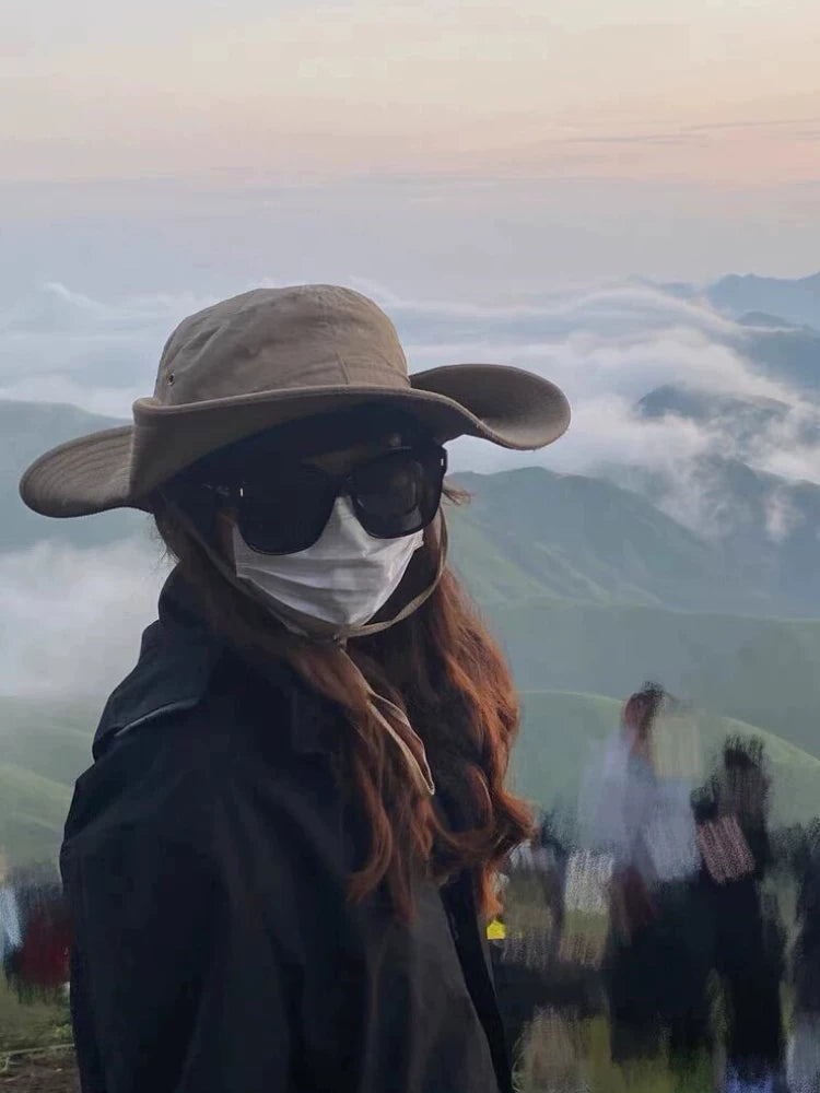 Outdoor alpinizm ultra yüngül TR qatlanan güzgü dəsti qadınlar üçün miyopiya günəş eynəyi, kişilər üçün anti-UV sürücülük günəş eynəyi ilə taxıla bilər
