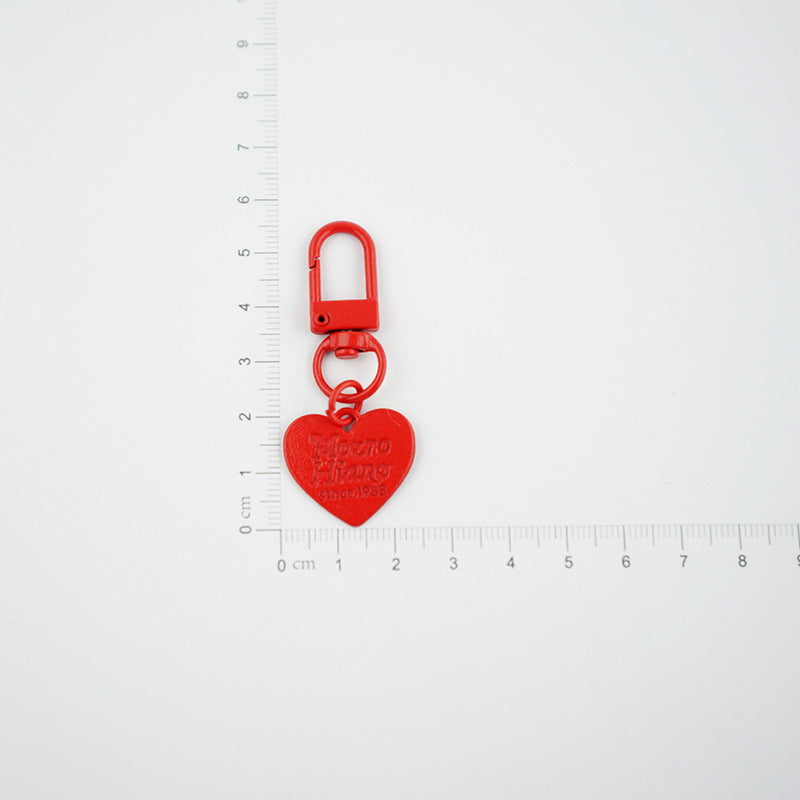 Ürək formalı kulon, konfet rəngli şarf, AirPods metal açar zənciri, Koreya hərfli qulaqcıqlar, çantalar üçün ürək formalı aksessuarlar.