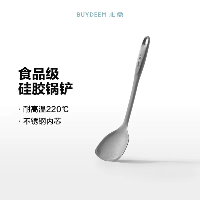 Beiding silikon spatula bişirmə spatula yapışmayan xüsusi qızartma spatula silikon spatula qaşıq manqal maşası məişət mətbəx əşyaları