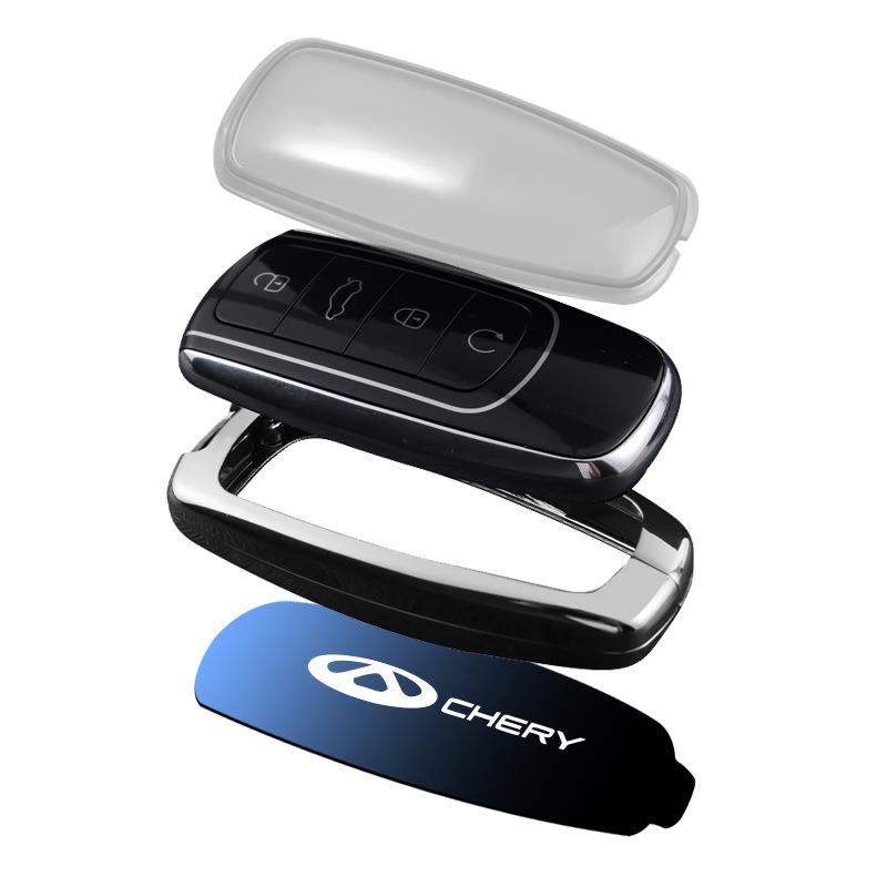 Metal örtüklü Chery Tiggo 8 Plus açar örtüyü, 2023 Chery Tiggo 7 Pro, Chery Arrizo 8 kişi avtomobil örtüyü üçün uyğundur.