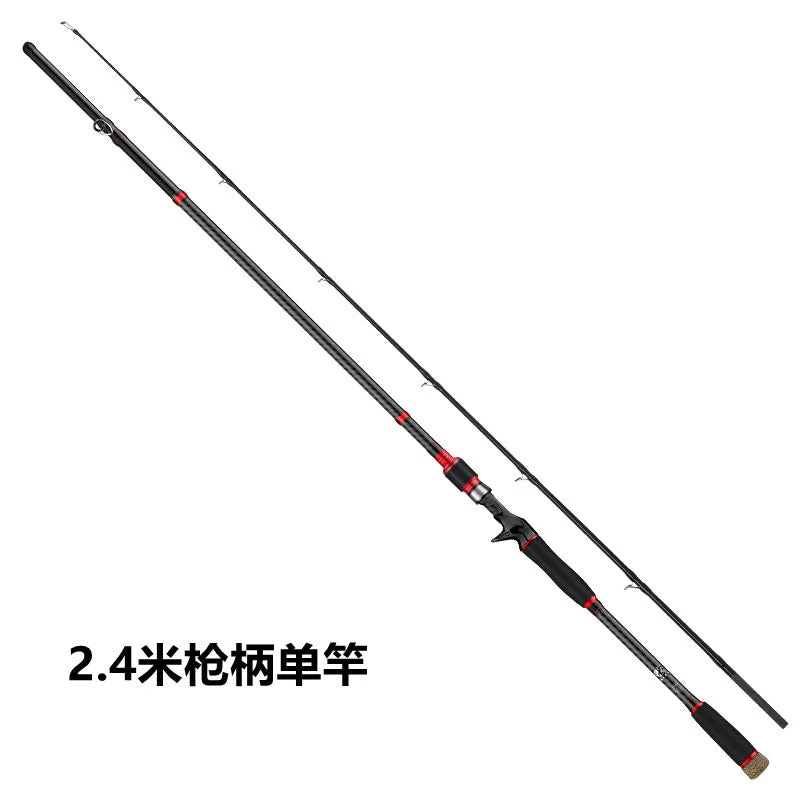 Fangtian boyalı halberd Luya çubuq ildırım güclü çubuq dəsti ağır ildırım super sərt yüngül qara balıqçı çubuğu tək çubuq qara xüsusi uzun mənzilli dəniz çubuğu