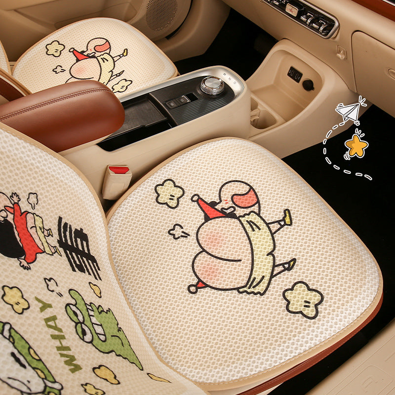 Crayon Shin-chan Cizgi Filmi Avtomobil Oturacağı Yastığı, Bütün Fəsillər üçün, İncə, Nəfəs Alan, Yay Soyutma Yastığı, Şirin Qız Oturacağı Üzlüyü