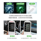 Avtomobil 360 Daxili Dezinfeksiya Sterilizasiyası Atomizasiya Maye Dezodorantı Formaldehid Qoxunu Aparan Nebulizer Kondisioner Nano Təmizləyici Maddə