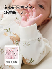 Körpə pijamaları, yaz və payız üslubunda, təmiz pambıqdan, qalınlaşdırılmış, zərbəyə davamlı körpə gecə geyimi, oğlan və qızlar üçün uzunqol bodi.