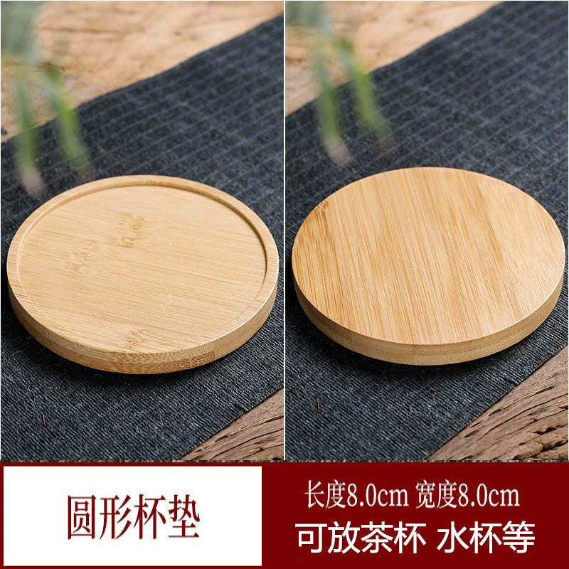 Bambuk ağacından hazırlanmış çay qabı quru qabarcıqlı masa məişət Yapon əl istehsalı bərk ağacdan drenaj qabığı sadə Kung Fu çay dəsti nəlbəki dəniz qabı kiçik
