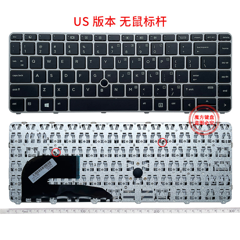 ZBOOK 14u G4 HP 840 848 745 G3/G4 840r klaviatura HSTNN-I33C-4 üçün uyğundur