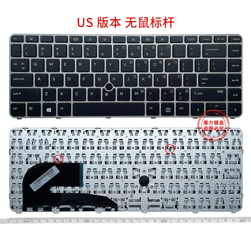 ZBOOK 14u G4 HP 840 848 745 G3/G4 840r klaviatura HSTNN-I33C-4 üçün uyğundur