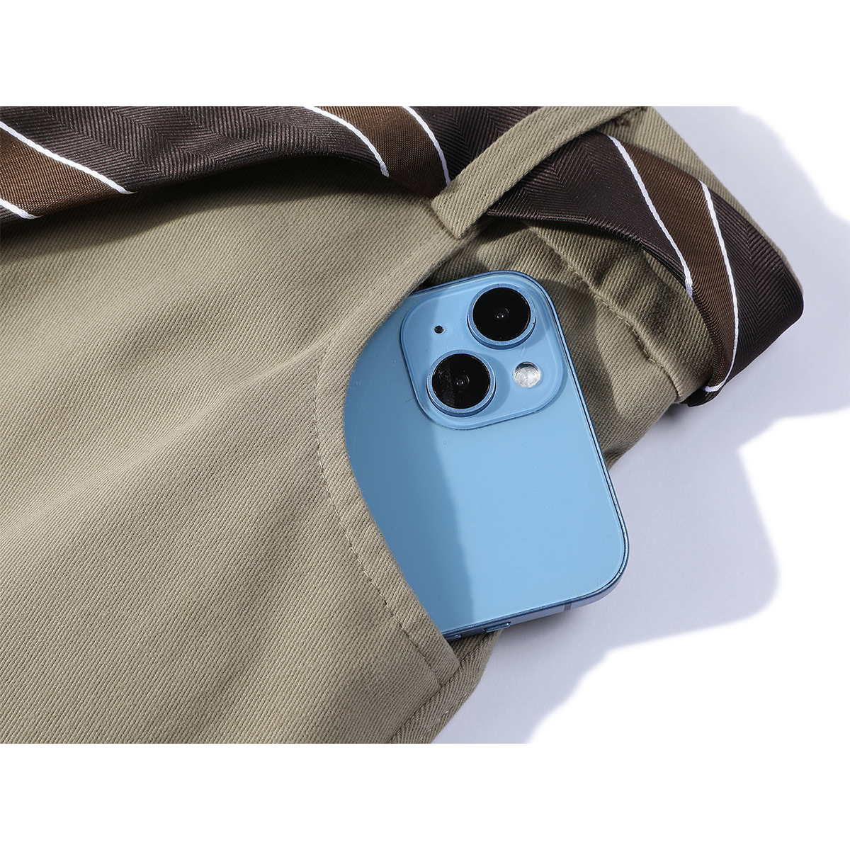 Cholisa Khaki Boş Fit Arıqladıcı Yüksək Bel Düz Ayaqlı Yük Şalvarı Erkən Yaz Dizaynı Geniş Ayaqlı Qadınlar üçün Uzun Şalvar