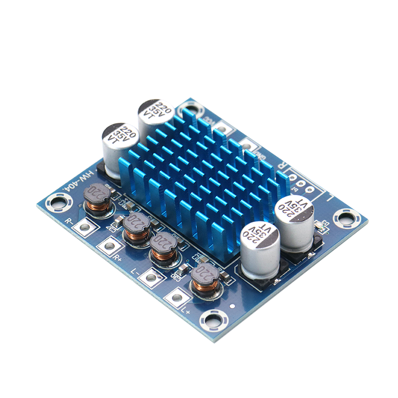 XH-A232 HD rəqəmsal səs gücləndirici lövhəsi mp3 gücləndirici modul 12V24V səs gücləndirici lövhə ikili kanal 30W