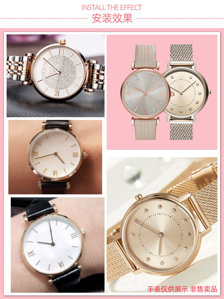 Armani saat kristal şüşə aksesuarları AR-1677 1674 1676 1680 1682 1683 üçün uyğundur