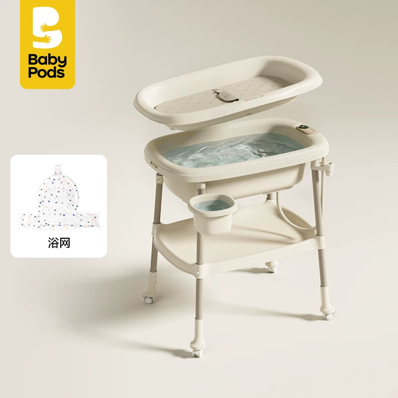 babypods küvet uşaq bezi stolu usaq baximi masasi coxfunksiyalı bezi deyişen toxunma portativ yeni doğulan beşik