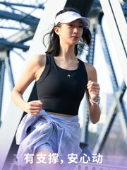 ASC Xiaozizi İdman Bra Qadın Bir Kubok Zərbəyə davamlı Qaçış Fitness Geyimi Yoqa Üstləri Bra Tennis Jileti