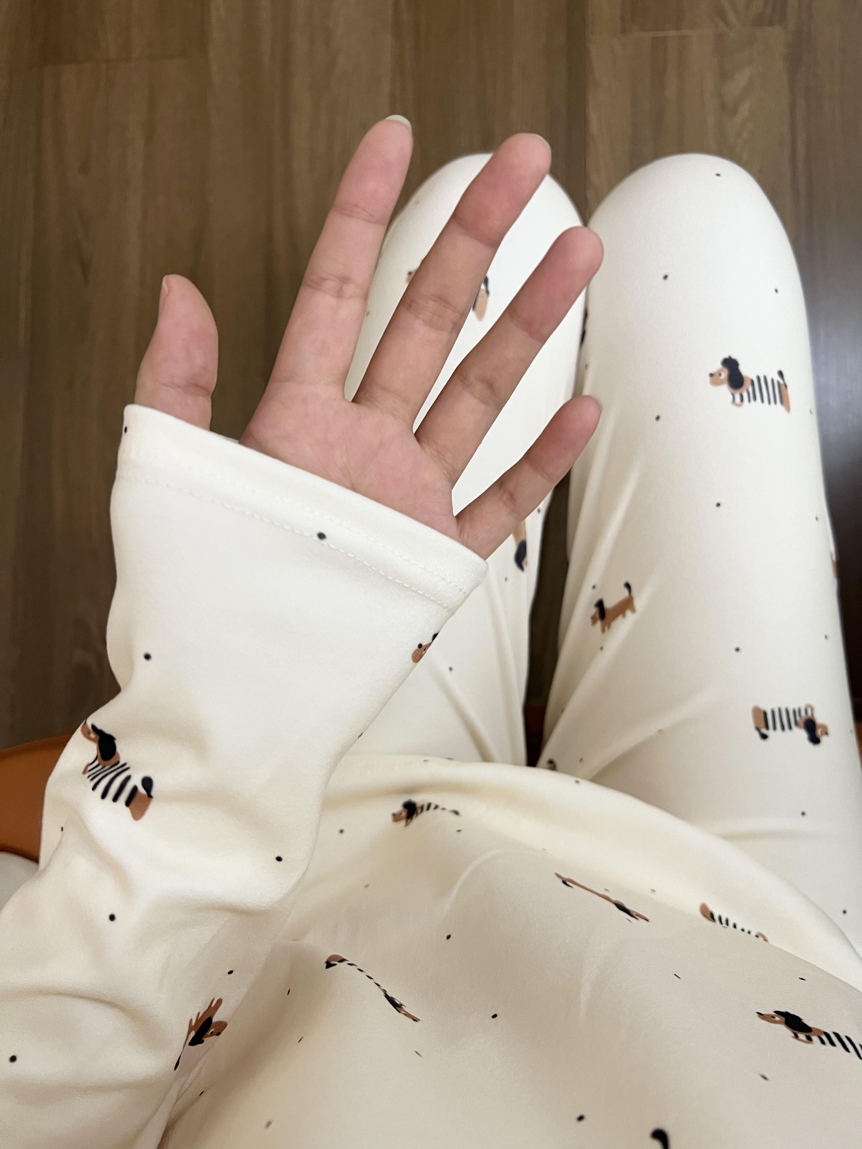 Qadın Daksa Köpəyi Termal Alt Geyimi Dəsti, Qalın Yun Astarlı, 2025 Yeni Qış İsti və Uyğun