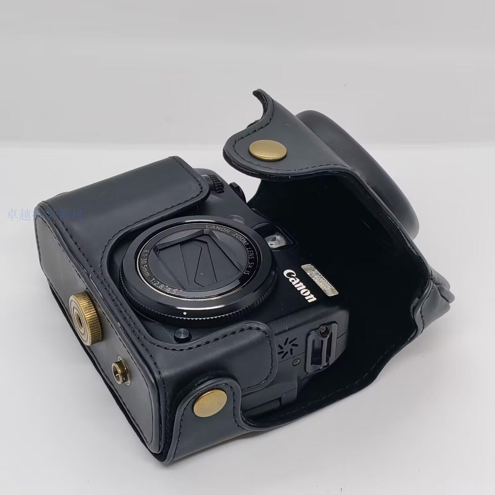 Canon G10/G11/G12 kamera çantası, G12 kamera dəri çantası, G11 retro dəri çantası, kamera qoruyucu qutusu üçün uyğundur