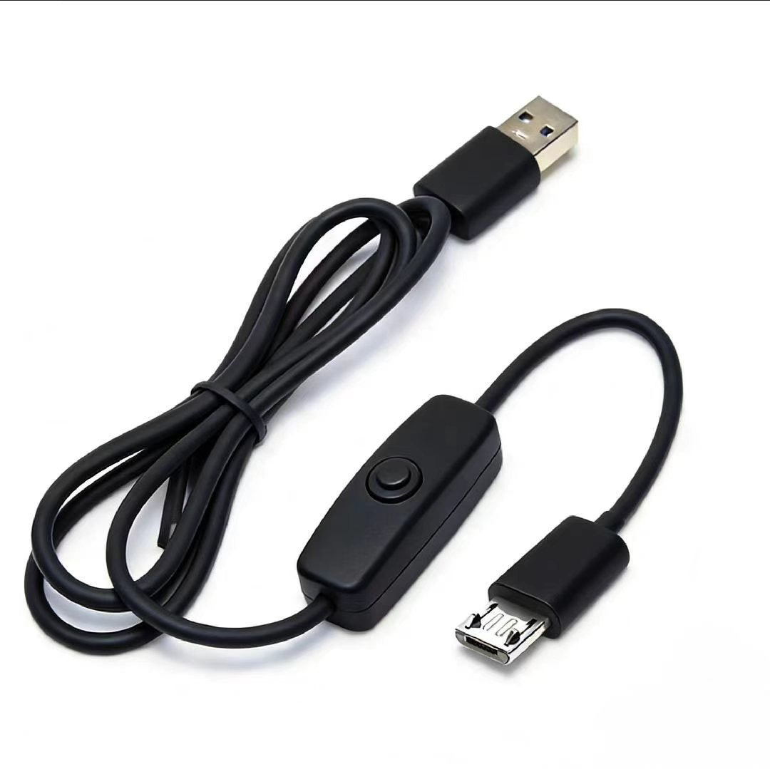 USB məlumat kabeli Android mobil telefonunun elektrik kabeli stolüstü lampa yazıcı Tip c və Micro usb şarj məlumat kabeli