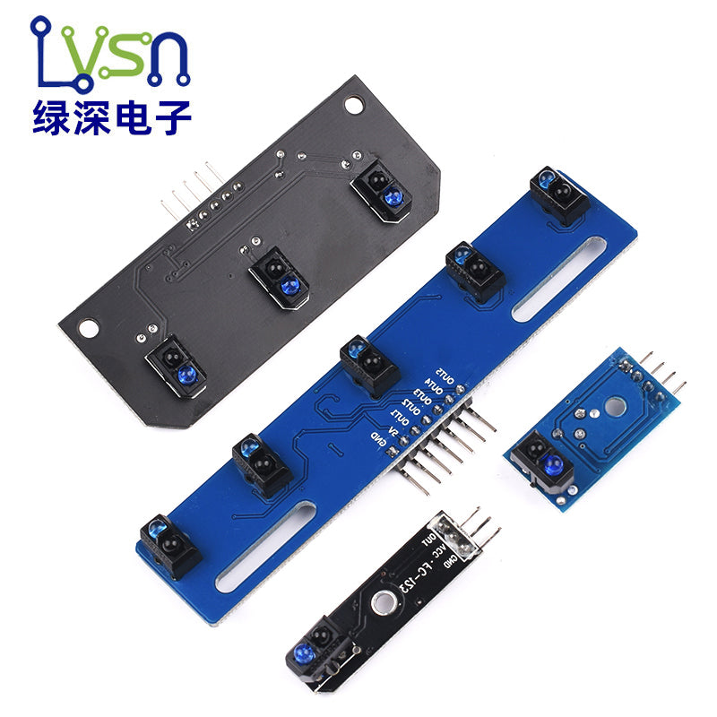 İnfraqırmızı sensor modulu izləmə maneələrdən yayınma modulu Fotoelektrik əksetmə boruda fotoelektrik keçid lövhəsi ağıllı avtomobil - 2