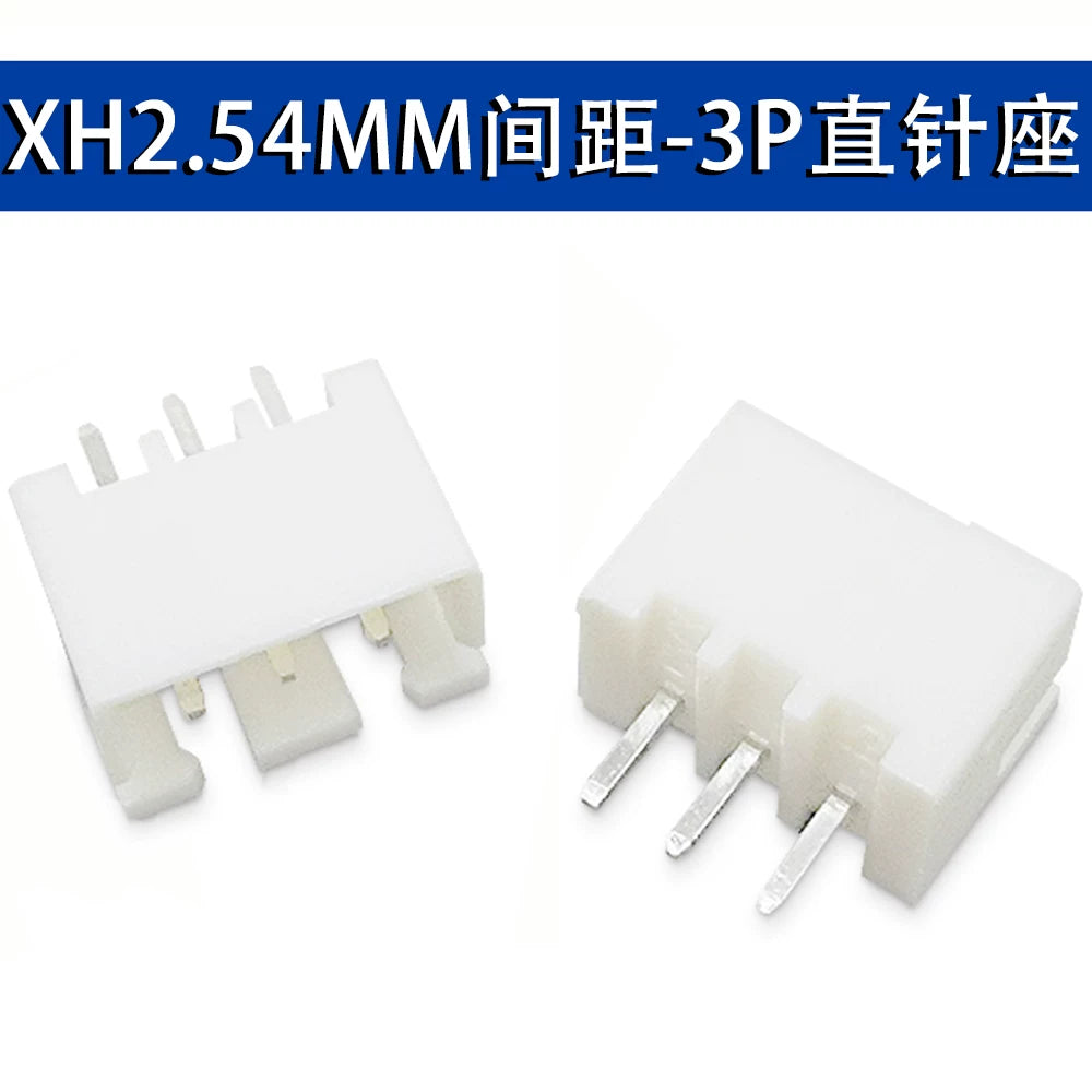 XH2.54MM Düz Pin Əsaslı Əyri Pəncərəli Əsas Rozetka XH-2P/3/4/5/6/8/10/12-20P Bağlayıcı