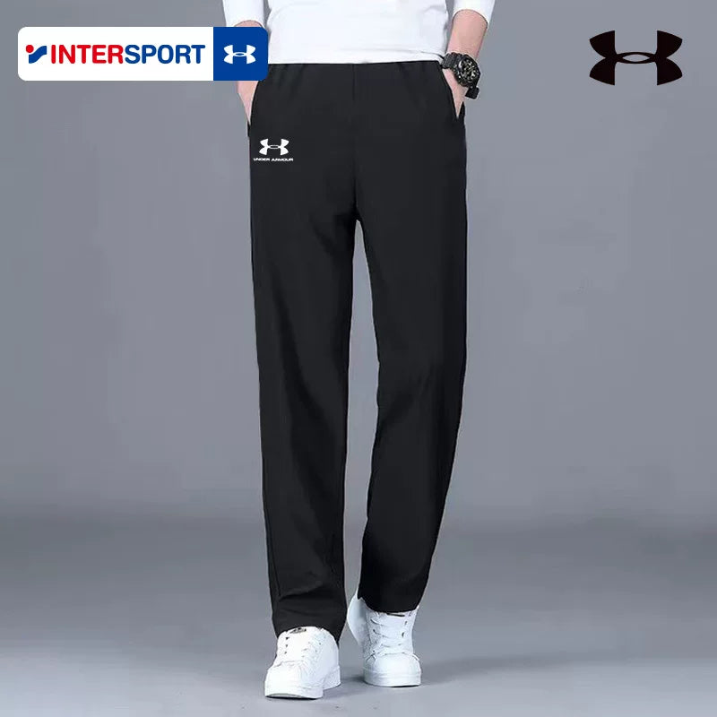 Under Armour Kişi Şalvarı Payız Yeni Gəlişi Rəsmi Flaqman Mağazası Kişi Uzun Şalvarı Boş Düz Ayaqlı Şalvar Toxunmuş İdman Şalvarı