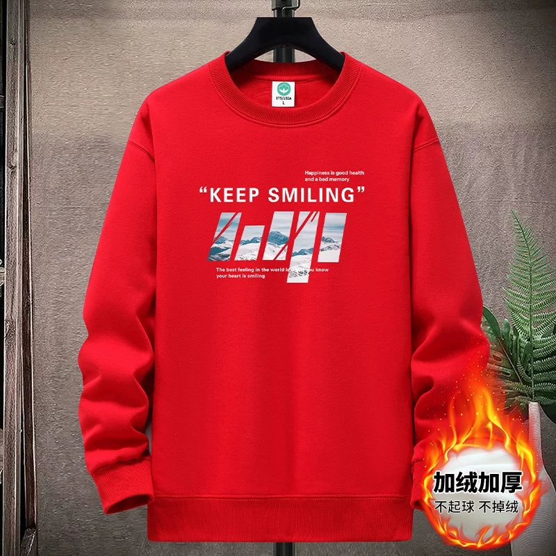 Yeniyetmələr və tələbələr üçün payız/qış təmiz pambıqdan hazırlanmış yun yaxalıqlı sviter, boş oturan gündəlik kazak alt qatı, qalın və isti top