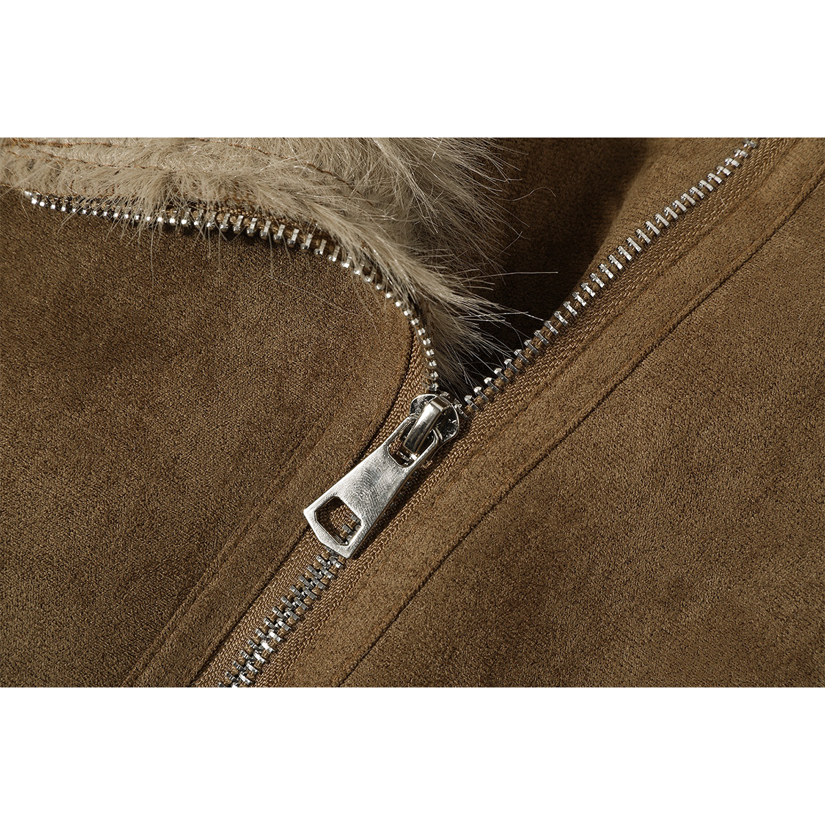 Cholisa qadınlar üçün unikal qırxılmış astarlı qısa zamşa palto, 2026-cı ilin payız və qış mövsümü üçün yeni, çox satılan model.