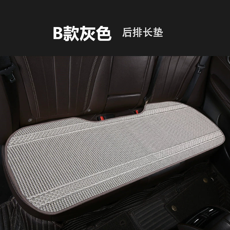 Avtomobil Oturacaq Yastığı Tək Parça Əsas Sürücü Oturacağı Tək Sürücü Otağı Tək Oturacaq Örtüsü Buz İpək Kətan Bütün İl Boyu Neytral Kreslo Yastığı