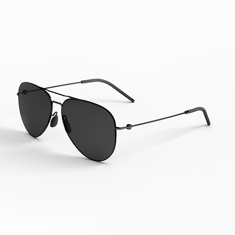 Xiaomi Mijia TS günəş eynəyi aviator günəş eynəyi kişi anti-UV qadın sürücülük polarize eynək günəş eynəyi