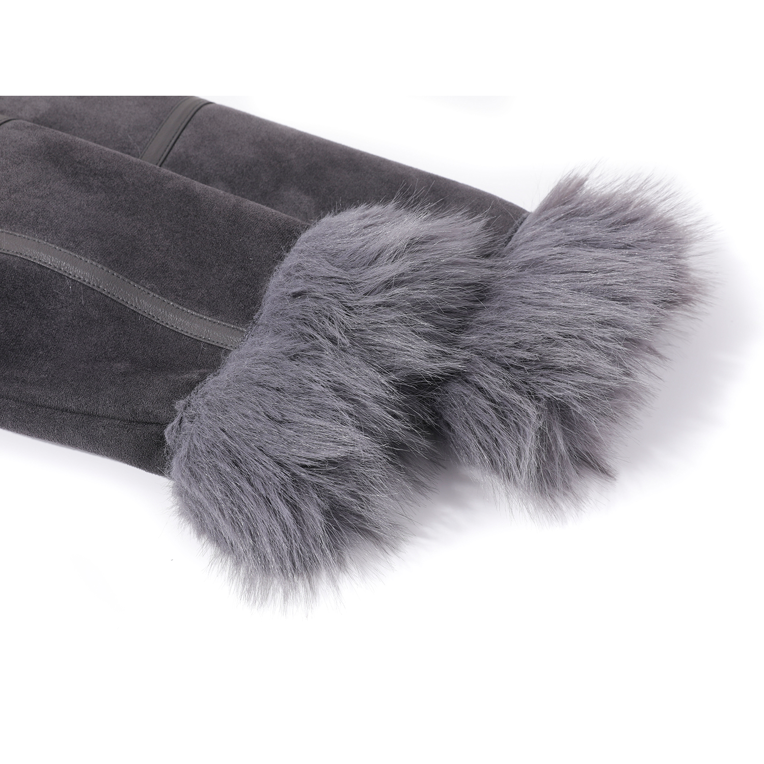 Chola'nın Qadınlar üçün Retro Zamşa Qırxılmış Qısa Gödəkçəsi, Qalın və Çoxfunksiyalı Quzu Yunlu Motosiklet Üstü