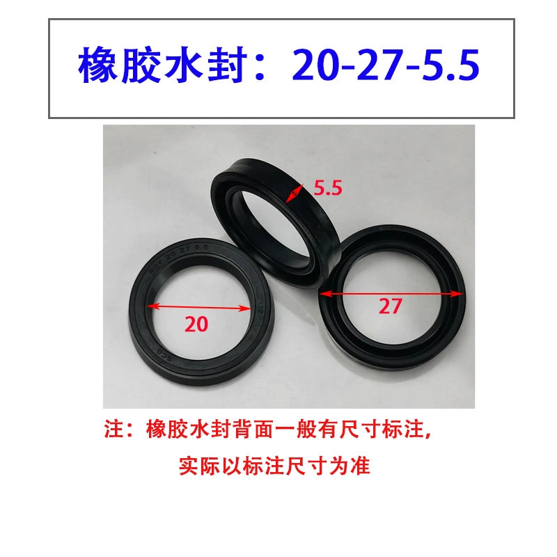 Lvba Dolphin Kyushu Maxi Qara Pişik Ultra Yüksək Təzyiqli Təmizləyici Maşın Avtomobil Paltaryuyan Maşın Pompa Başlığı Əsas Su Sızdırmazlığı Yağ Sızdırmazlığı Təmir Dəsti