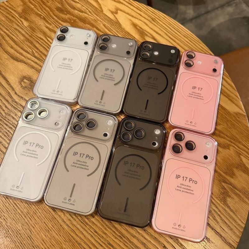 Apple 17Promax ultra nazik yumşaq qabıq iPhone16Plus üçün uyğun olan yeni şaxtalı kreativ mobil telefon qutusu dəriyə uyğun və düşməyə qarşı 15/14/13/12/11 şəffaf TPU kreativ yüksək səviyyəli Hava
