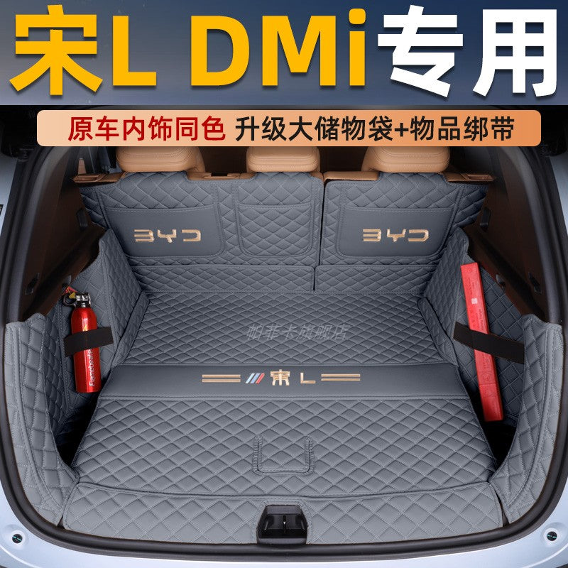 BYD Song L DMi baqaj döşəməsi, tam örtüklü xüsusi avtomobil salonu aksesuarları üçün dekorativ baqaj döşəməsi üçün uyğundur