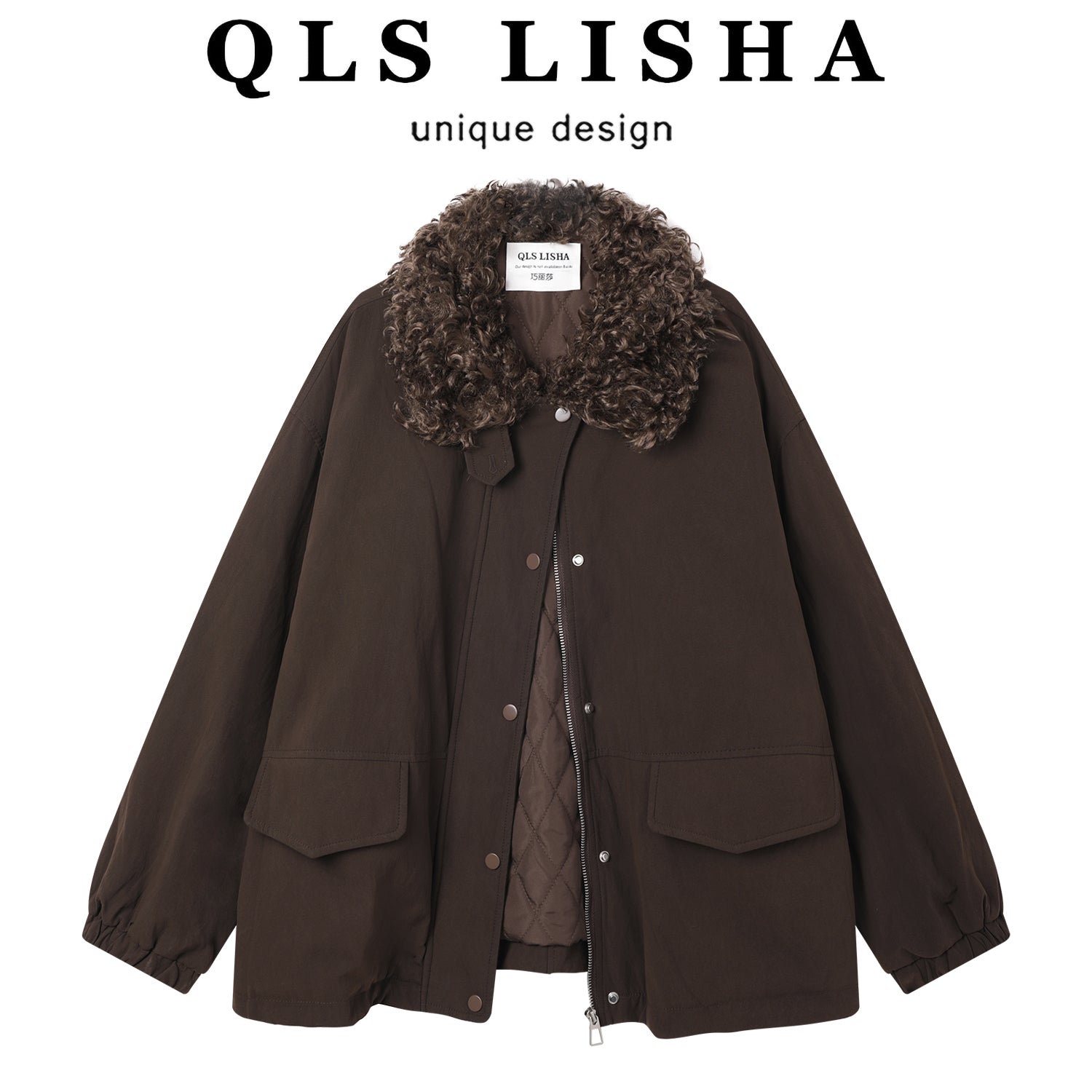 Chorlisa-nın yaxa dizaynlı şık və çoxfunksiyalı retro stilli dəri gödəkçəsi payız və qış üçün idealdır. Dəbi və stili sevən qadınlar üçün əla seçimdir.