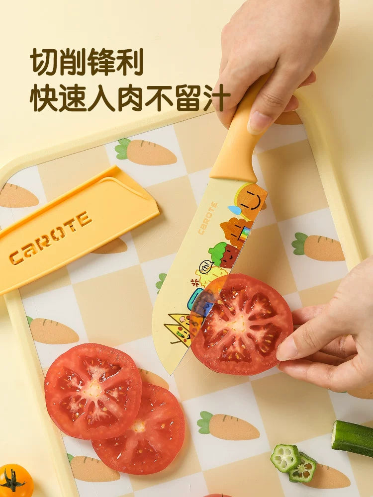 Kök mətbəx bıçağı aşpaz bıçağı meyvə bıçağı Santoku bıçağı mətbəx məişət qida əlavəsi bıçağı qadın paslanmayan poladdan hazırlanmış mətbəx bıçağı