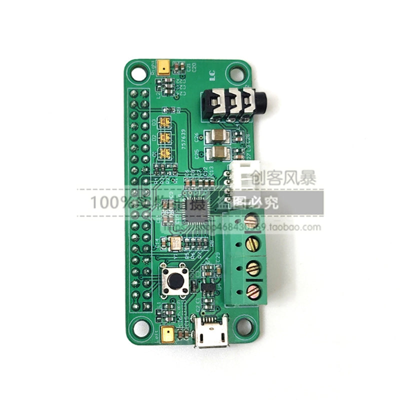 WM8960 audio dekodlaşdırma modulu ağıllı nitqin tanınması ikili mikrofon ağıllı dinamik DIY gücləndirici lövhə