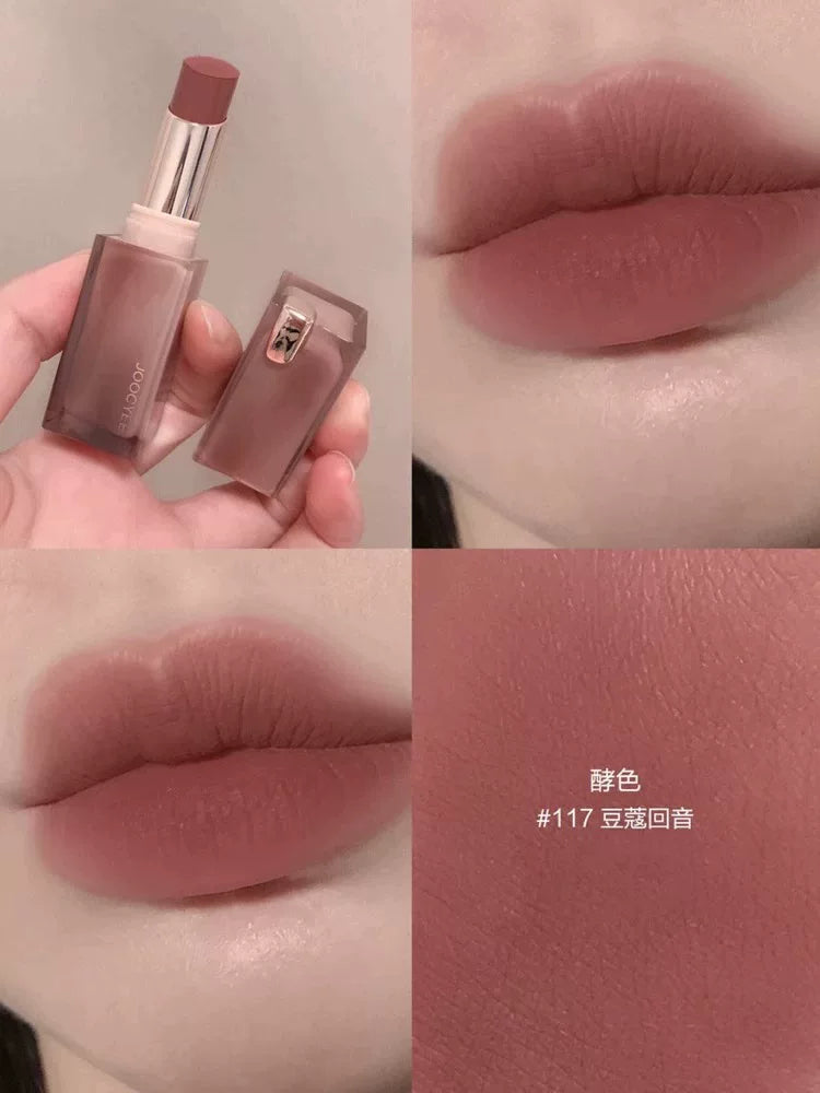 joocyee Fermentləşdirilmiş Kristal Jelly Dodaq Boyası 531 Pink Power Jiaose Christmas Apple Məhdud Buraxılış Payız/Qış Dodaq Parıldadıcısı 530