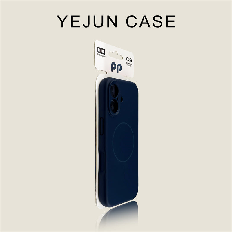 Yejun iphone16/16pro mobil telefon qutusu üçün uyğundur 17 pitaya rəngli premium maye alma 16promax maqnit nazik üzük 15pro dəri hiss 14 incə deşik 13 inkişaf etmiş 12 internet ünlü sadə 16e