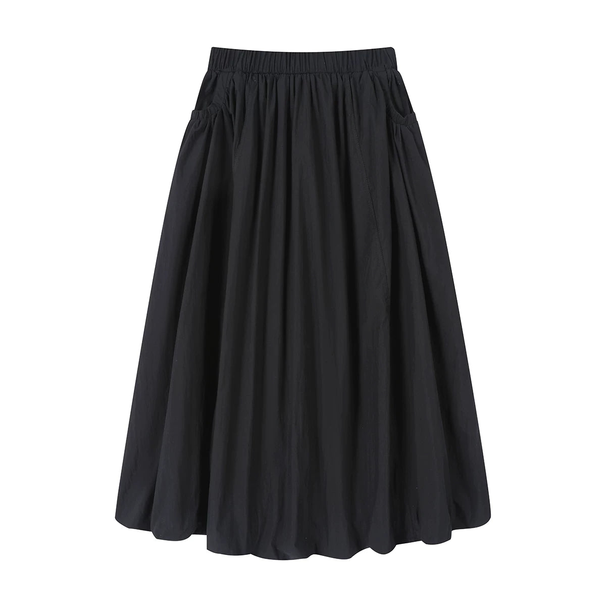 Qadınlar üçün Cholisa Qara Lalə Ətəyi, Yay Dəbli, Çoxfunksiyalı, Sadə Ətək, Super Şirin, Gənc və Qəşəng A-xəttli Ətək