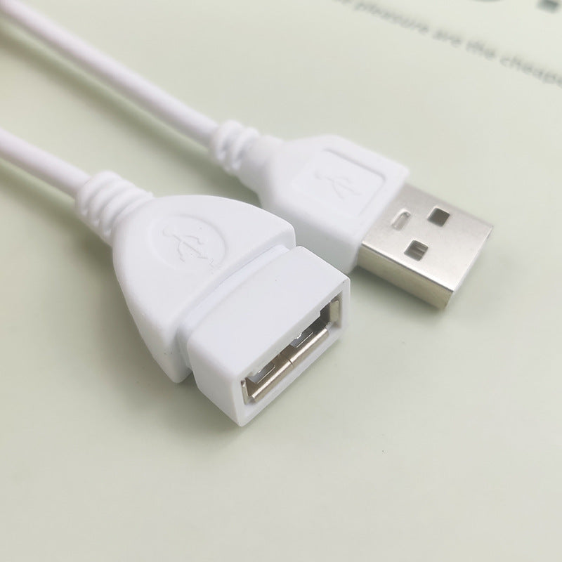 USB fan uzatma kabeli kişidən qadına kiçik elektrik ventilyatoru uzatma kabeli sürücülük qeyd cihazı enerji təchizatı kabeli iki nüvəli kabel