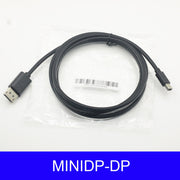 Orijinal mini DP-dən dp kabelinə 1.8 metr minidp kabel ekranı 4K lightning 1.4 versiyası 2K144Hz
