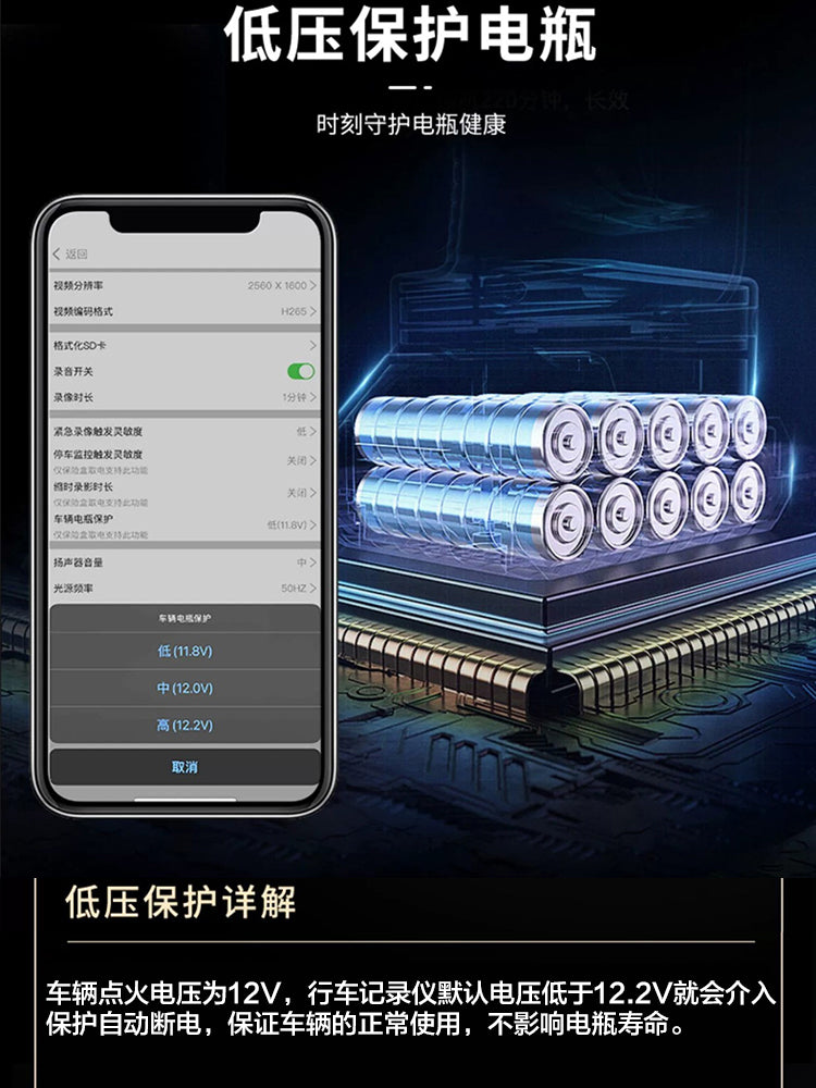 Great Wall Cannon xüsusi ötürücü kamera, sərnişin və kommersiya versiyası, yeni 4K yüksək dəqiqlikli 24 saat park monitorinqi, naqil tələb olunmur.