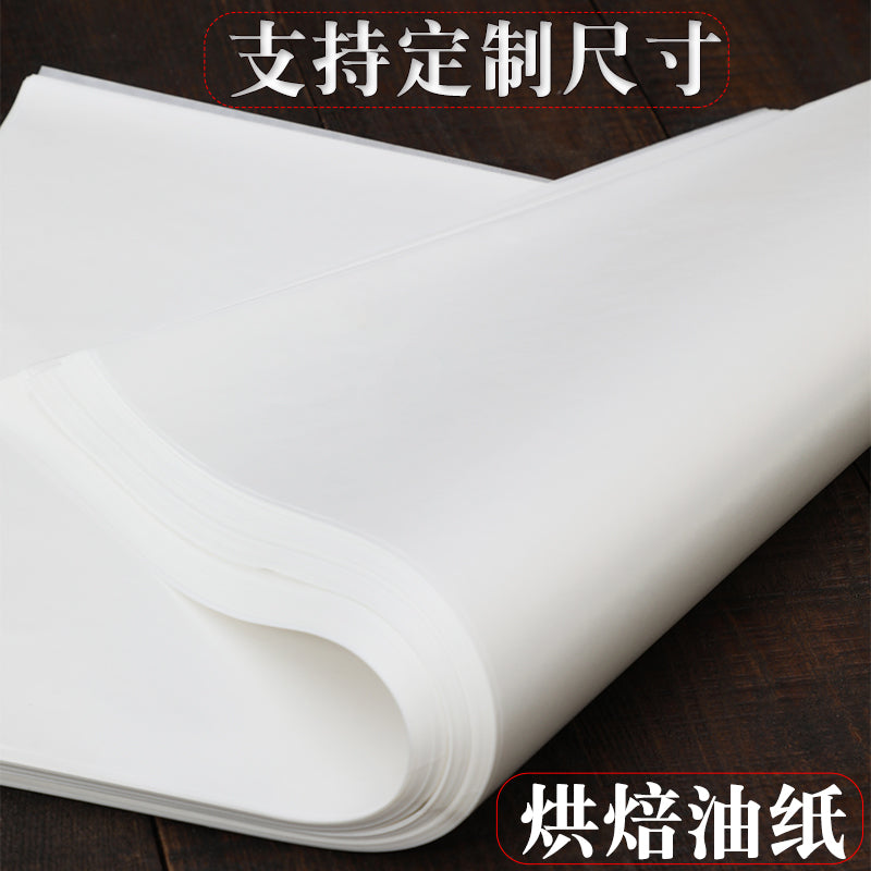 40x60 çörək qabı soba bişirmək üçün xüsusi kağız tort döşəyi yağ uducu kağız qida yağ keçirməyən kağız çörək ticarəti