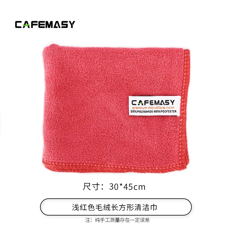 Absorbent dəsmal barista dəsmal cır-cındır kafe xüsusi təmizlik dəsmal bar qabları müsabiqə kvadrat dəsmal