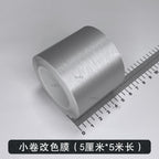 Avtomobil Rəng Dəyişən Plenka Parlaq Gümüş Tutqun Karbon Fiber Fırçalanmış Korpus Maye Gümüş Daxili Mərkəzi İdarəetmə Boyası Stiker