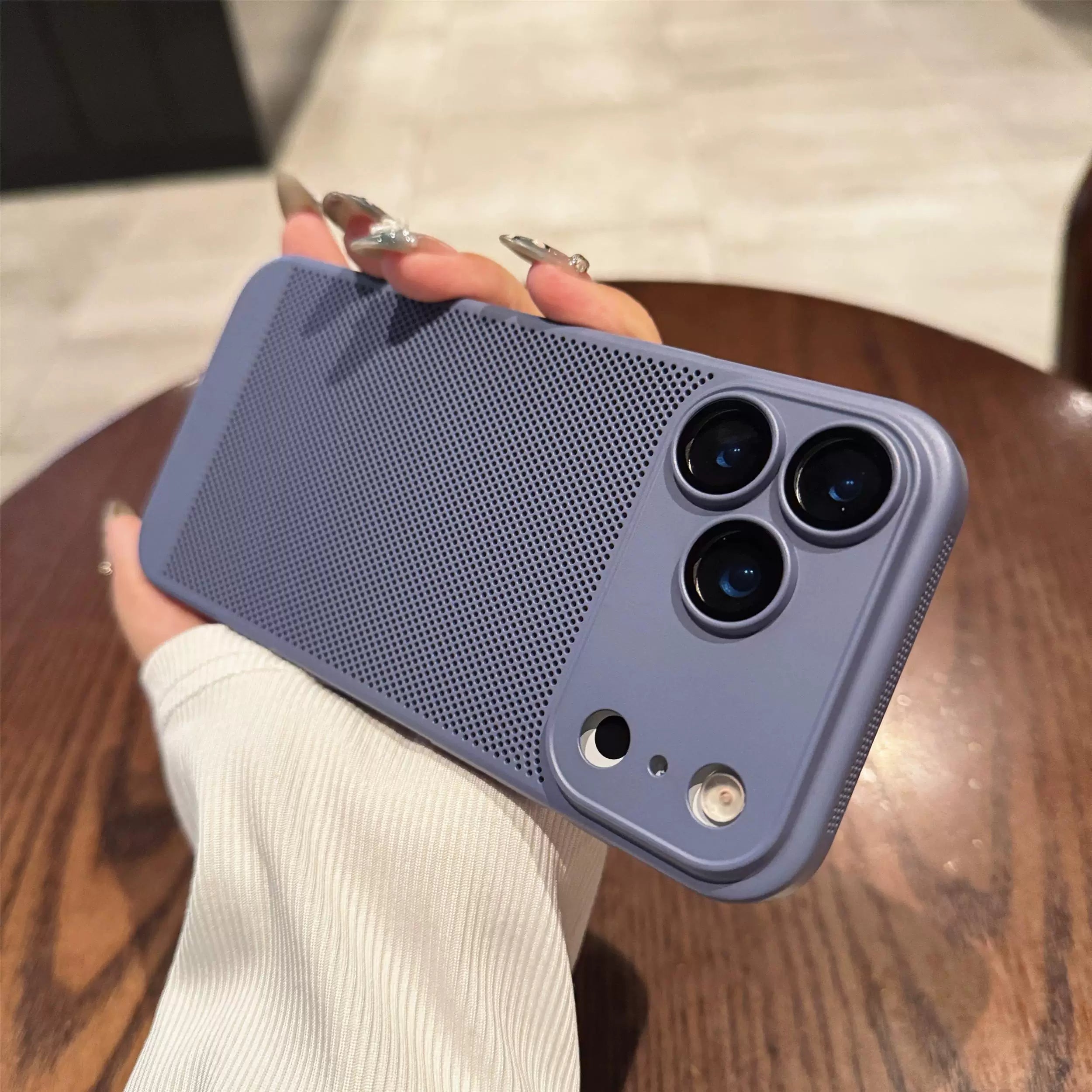 Soyutma işgüzar işıqlı lüks yüksək səviyyəli Apple 17/16promax mobil telefon qutusu iPhone17Ar üçün uyğun yeni model ultra nazik 16plus nəfəs ala bilən 15Pro obyektiv hər şey daxil olmaqla 14 düşməyə qarşı 13 kişi və qadın sərt çanta