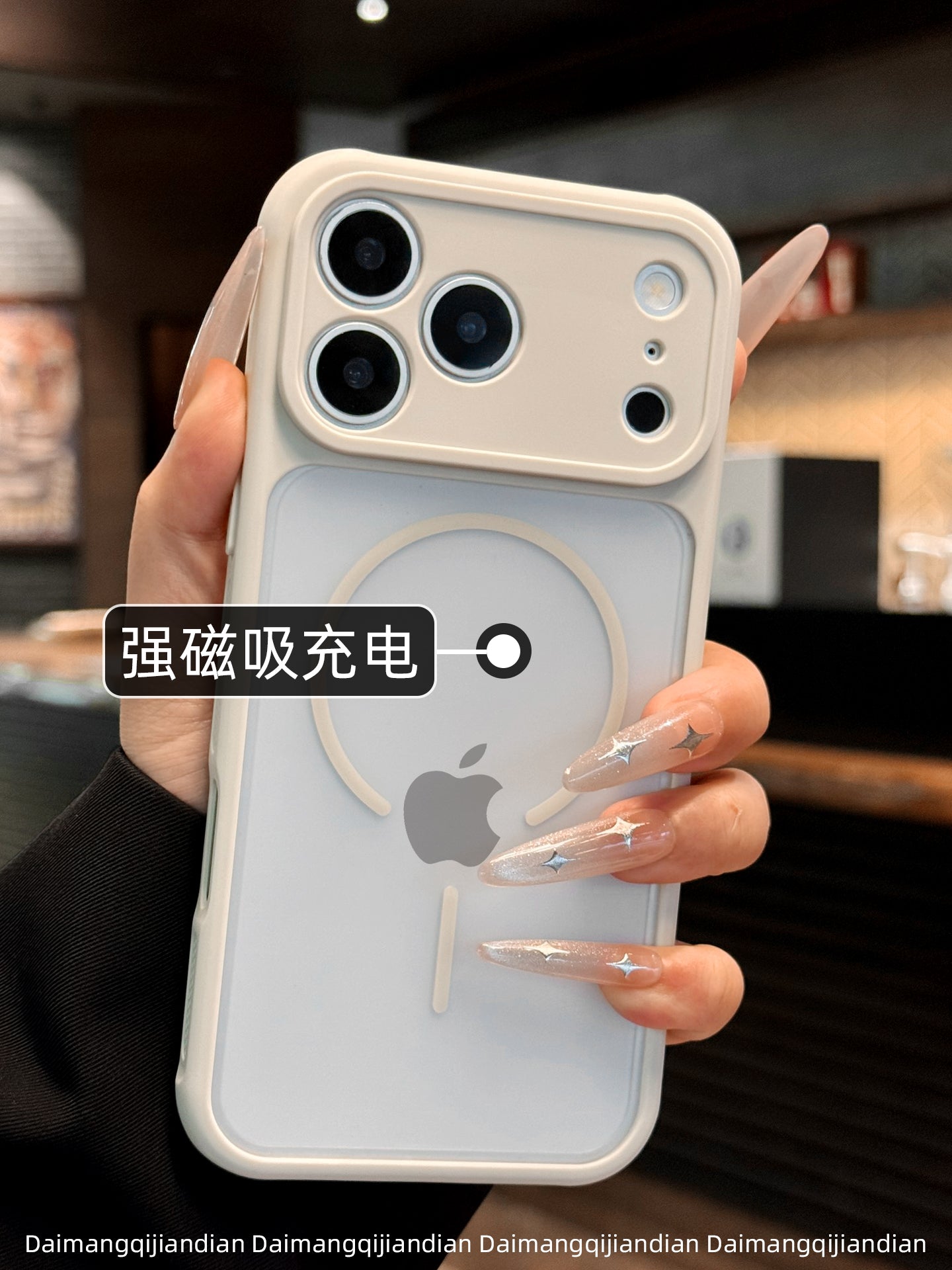 17promax Apple mobil telefon qutusu üçün uyğun dəri hiss edən barmaq izi antikvar ağ maqnit udma 17e yeni iphone17pro soyutma 16 yüksək səviyyəli niş 15 bərk rəng 14 nəfəs alan 13 düşməyə qarşı 12 tutqun