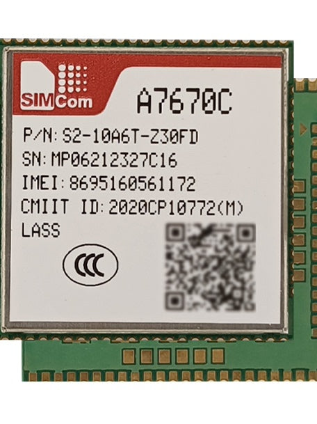 SIMCom A7670C A7670E A7670SA 4G modulu tam şəbəkə aşağı enerji istehlakı modulu