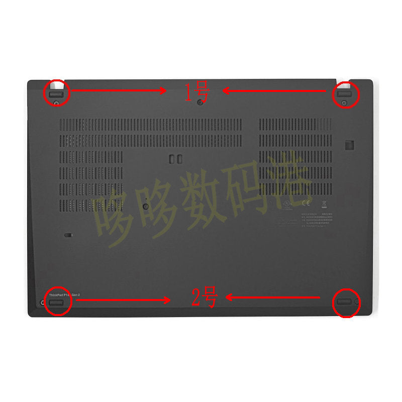 Lenovo Thinkpad T490 T495 P43S T14 gen1 alt korpus ayaq yastığı sürüşməyə qarşı yastıq ayaq yastığı